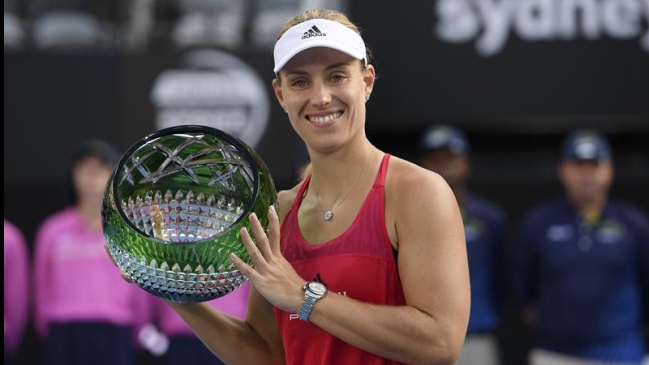 Angelique Kerber se quedó con el torneo de Sidney