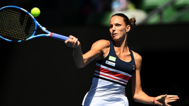 Karolina Pliskova debutó en Australia con sólido triunfo sobre Verónica Cepede Royg