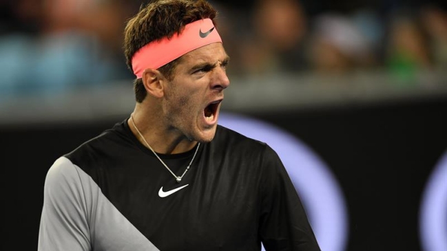 Del Potro, Djokovic y Wawrinka avanzaron a segunda ronda en el Abierto de Australia