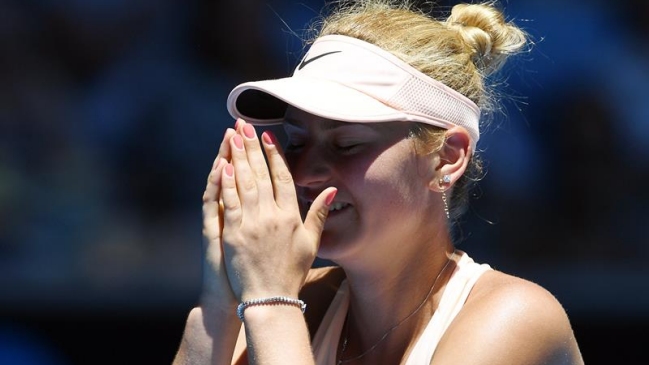 La ucraniana de 15 años Marta Kostyuk sigue sorprendiendo en el Abierto de Australia