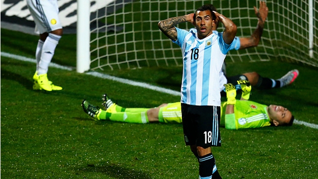 Carlos Tévez y la final perdida ante Chile en la Copa América 2015: "No tengo explicación"