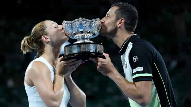 Mate Pavic y Gabriela Dabrowski se quedaron con el Abierto de Australia en dobles mixtos