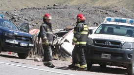 Joven que se salvó del accidente en Argentina: Le grité al chofer para que bajara la velocidad