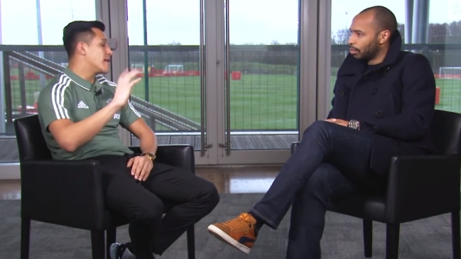 Alexis Sánchez en entrevista con Henry: Vine a Manchester United para ganar todo