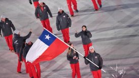 Chile desfiló en Pyeongchang 2018 encabezado por Henrik Von Appen