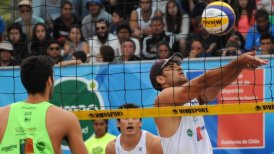 Los Grimalt pasaron a semifinales del Sudamericano de Voleibol Playa en Coquimbo