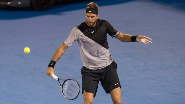 Juan Martín del Potro venció a Jeremy Chardy y avanzó en Delray Beach