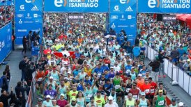 Se agotaron los cupos para participar en la Maratón de Santiago 2018
