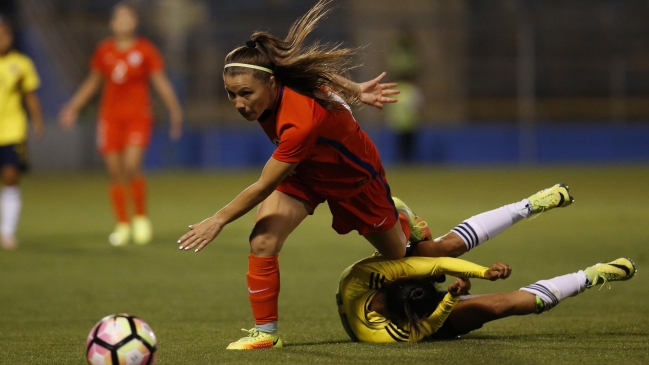 Chile empató con Colombia en su preparación a la Copa América femenina
