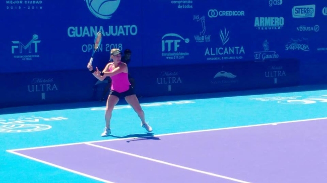 Alexa Guarachi clasificó al cuadro principal en el ITF de Irapuato