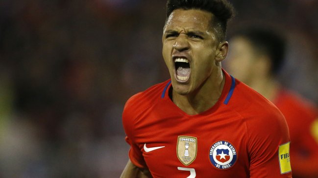 Alexis Sánchez viste la jineta de capitán de la Roja frente a Suecia