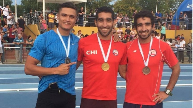Chile logró cinco medallas en certamen de atletismo disputado en Argentina