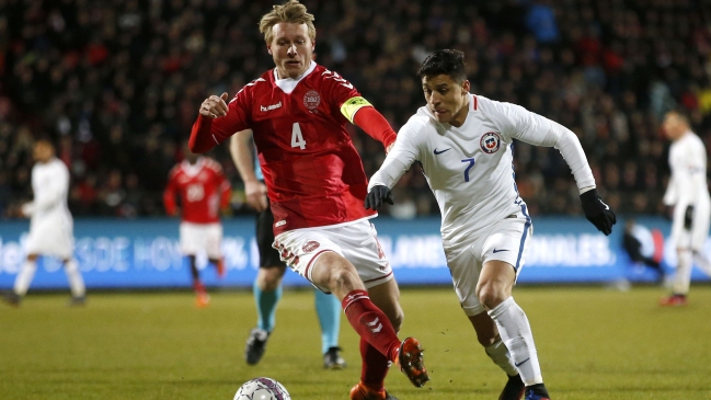 Chile probó cartas en un deslucido empate ante Dinamarca