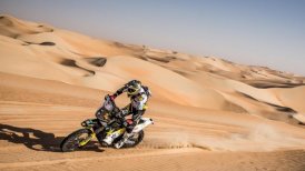 Pablo Quintanilla partió con todo la temporada: Ganó el Rally de Abu Dhabi