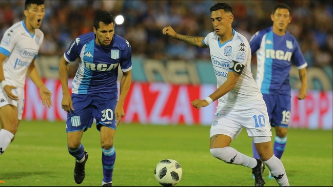 Racing salvó un empate ante Belgrano en la previa de jugar ante la U