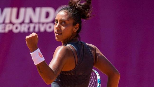 Daniela Seguel logró destacado avance a octavos de final en el WTA de Bogotá