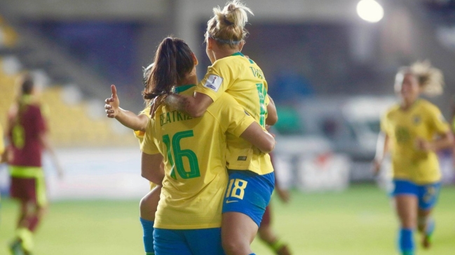 Brasil aplastó a Venezuela y avanzó a la fase final de la Copa América Femenina