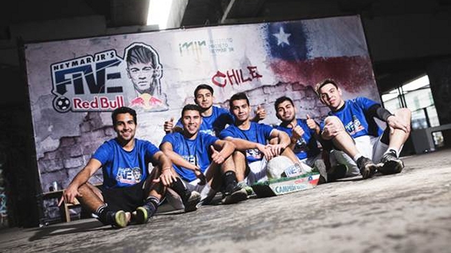 Torneo de fútbol calle "Neymar JR's Five" definirá el domingo al representante chileno