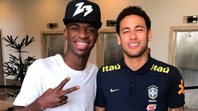Vinícius Júnior: Si Dios quiere, Neymar y yo jugaremos juntos en Real Madrid