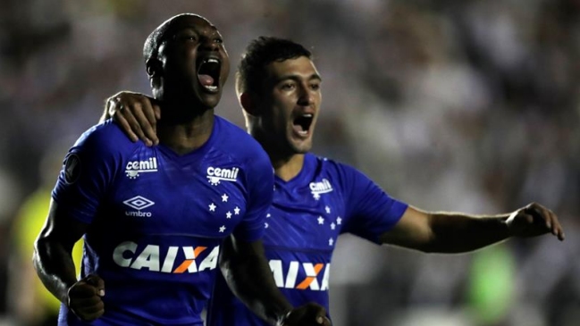 Cruzeiro eliminó a Vasco da Gama y le dio una mano a U. de Chile en la Copa Libertadores