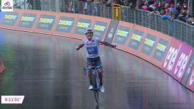 Richard Carapaz logró histórico triunfo en la octava etapa del Giro de Italia