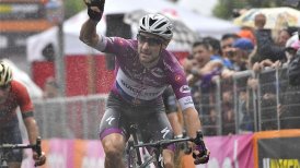 Elia Viviani ganó con dramatismo en la 17ª etapa del Giro