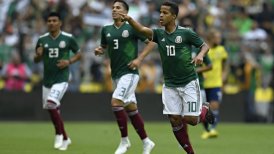 México dominó a Escocia en su último ensayo antes de emprender rumbo a Rusia