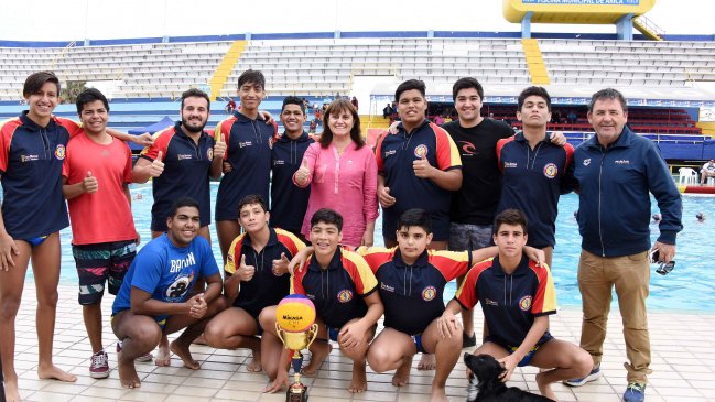 Arica: Equipo Caballito de Mar se quedó con la Copa Confraternidad de waterpolo