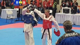 Sebastián Navea ganó medalla de oro en el taekwondo de los Juegos Sudamericanos