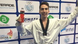 Ignacio Morales revalidó en Cochabamba su oro sudamericano en taekwondo