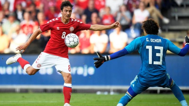 Dinamarca venció a un irregular México de cara al Mundial de Rusia
