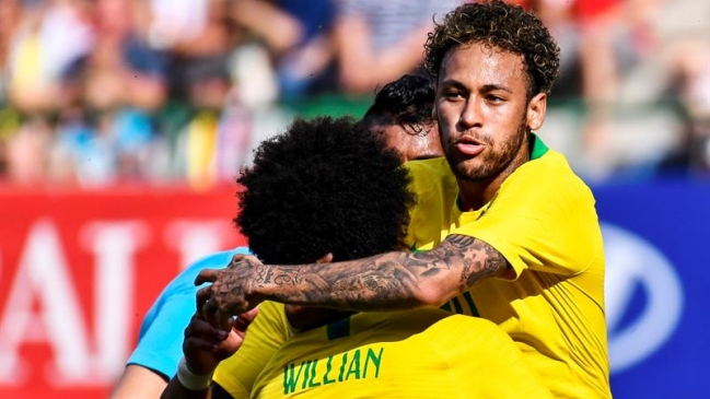 Brasil brilló con goleada sobre Austria en su último amistoso antes del Mundial de Rusia