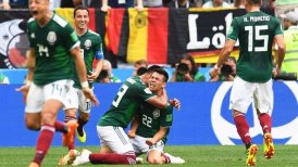 México dio la gran sorpresa y derrotó al actual campeón del mundo Alemania en Rusia 2018