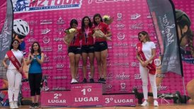 Equipo de la chilena Paola Muñoz ganó todas las etapas de la Vuelta a Yucatán