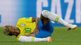 Neymar rozó el record de faltas recibidas en un partido del Mundial