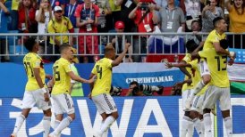 Colombia derrotó por la cuenta mínima a Senegal y pasó a octavos como líder del Grupo H