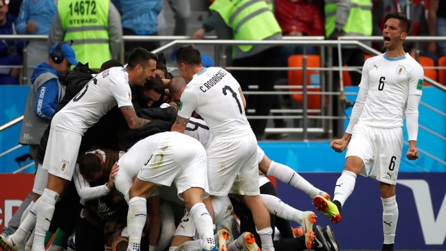 Uruguay y Portugal se miden por el paso a los cuartos de final del Mundial de Rusia 2018