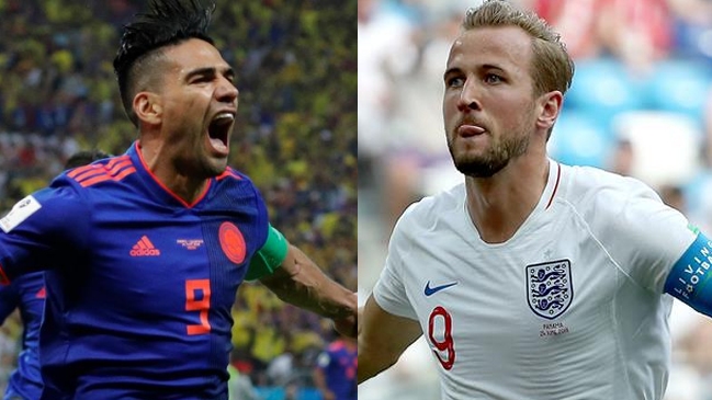 Colombia e Inglaterra miden sus ilusiones en los octavos de final del Mundial