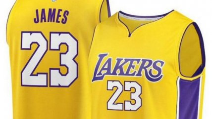 camiseta lakers 2018 2019