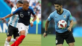 Francia y Uruguay se miden en vibrante duelo de cuartos de final en Rusia 2018