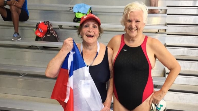 Eliana Busch, nadadora de 83 años, se quedó con medalla de oro en torneo Panamericano Máster