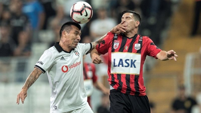 Besiktas tomó ventaja sobre LASK Linz por la fase clasificatoria de la Europa League