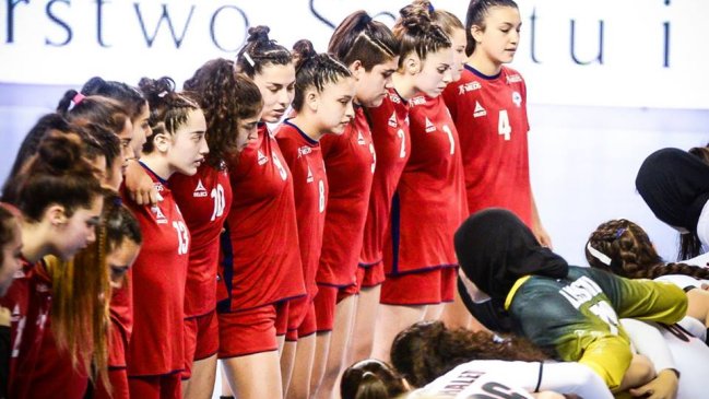 Chile fue doblegado por Dinamarca en la cuarta fecha del Mundial Juvenil de Balonmano