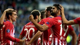Atlético de Madrid se adueñó de la Supercopa de Europa tras arrasar a Real Madrid