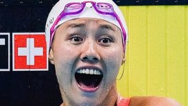 Nadadora china Liu Xiang batió el récord mundial de los 50 metros espalda