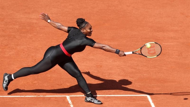 Roland Garros decidió prohibir traje postparto que usó Serena Williams