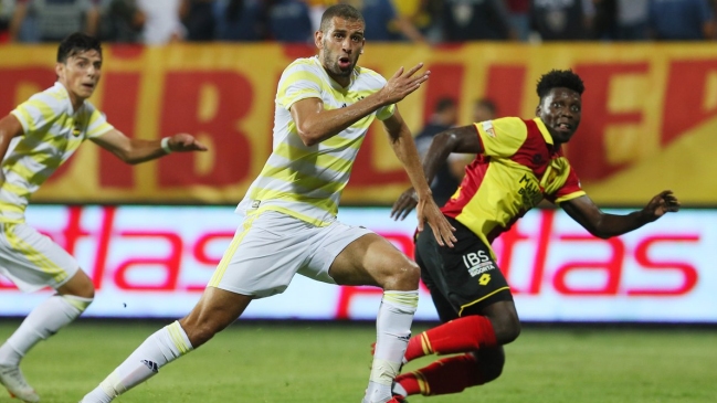 Fenerbahce cayó ante Göztepe en la Superliga turca con Mauricio Isla en cancha