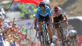Alejandro Valverde ganó la segunda etapa de la Vuelta a España y Kwiatkowski lidera la general