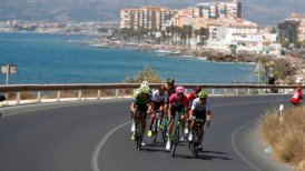 Benjamin King se impuso en la cima de Alfacar en la Vuelta a España