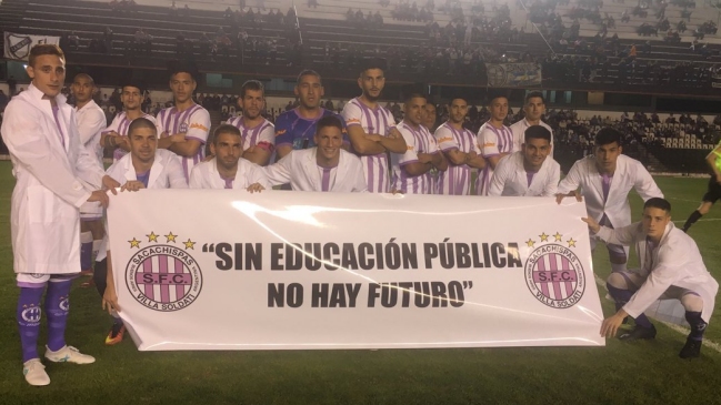 Sacachispas la tiene clara: "Sin educación pública, no hay futuro"